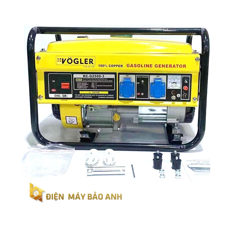 Máy phát điện gia đình 3kg VOGLER KC-G2500-3