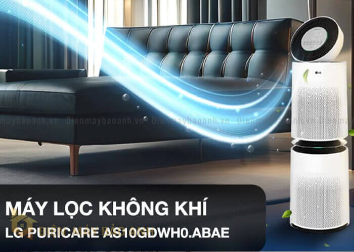 Thiết kế Máy lọc không khí LG AS10GDWH0.ABAE
