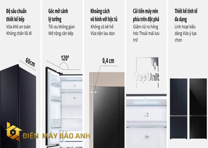 Tủ Lạnh Panasonic chính hãng 510 Lít NR-X561BK-VN chính hãng
