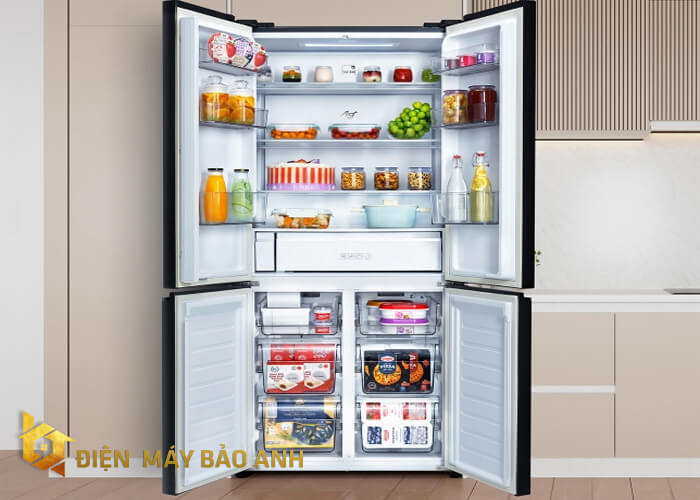 Tủ Lạnh Panasonic chính hãng 510 Lít NR-X561BK-VN 4 cánh