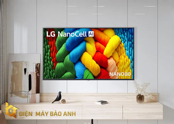 Tivi LG 55 inch 55NANO80ASA AI NanoCell 4K 2025