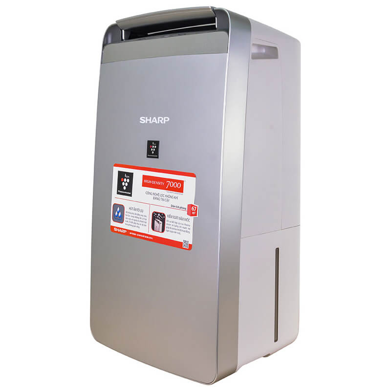 DW-J27FV-S Máy lọc không khí hút ẩm Sharp phòng 67 m2